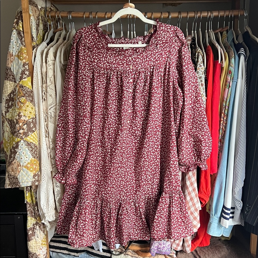 DOEN Elinor Mini / Nightgown Liberty Print Large EUC